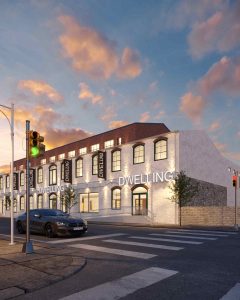 3D rendering design philadelphia dwelling 2