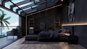 Black Albatros modern villa concept 18-Game-Room (13)