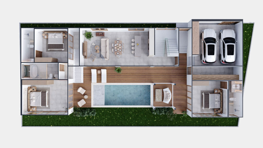 Sergo estate villa for sale rawai first floor