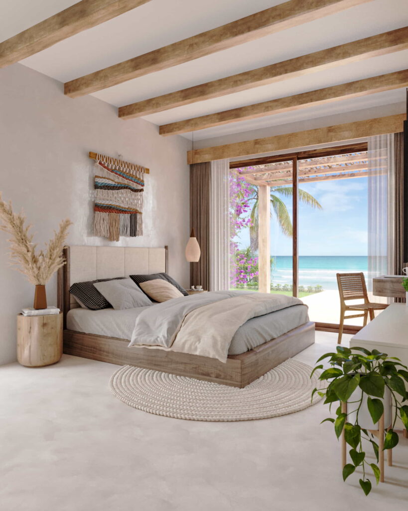 08 interior zanzibar sea view villa 3d rendering 4