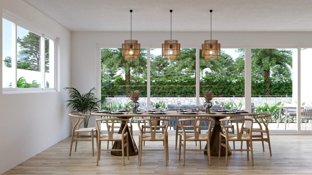 Luxury villa gold coast australia 3d rendering 9