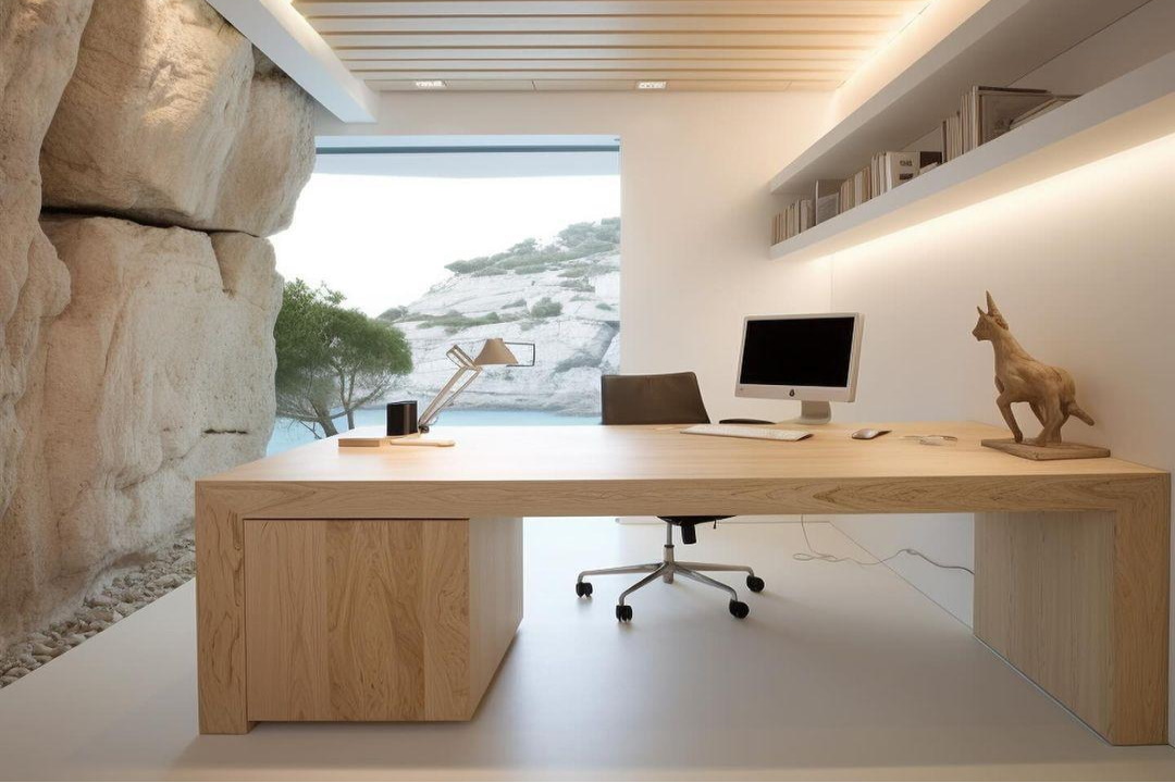 Interior 3d design office room