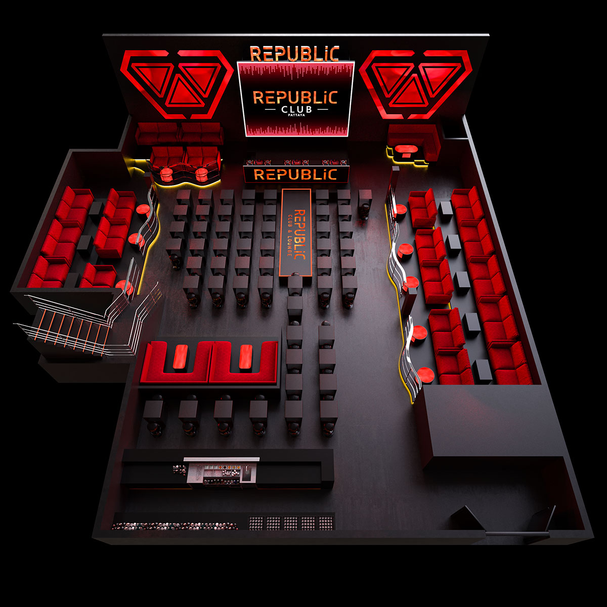 First floor republic club pattaya First floor republic club pattaya